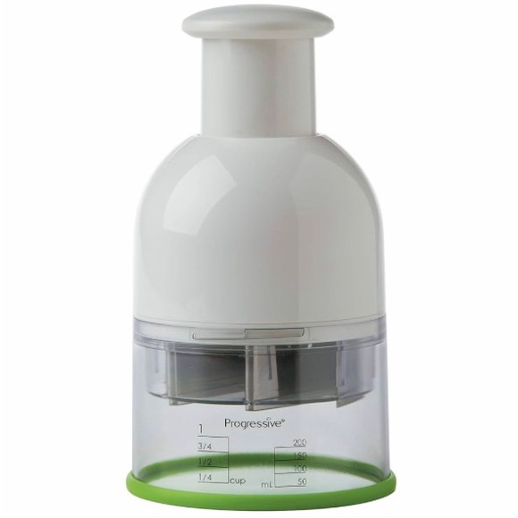 Prepworks by Progressive Food Chopper White & Green NIB - Picture 1 of 5